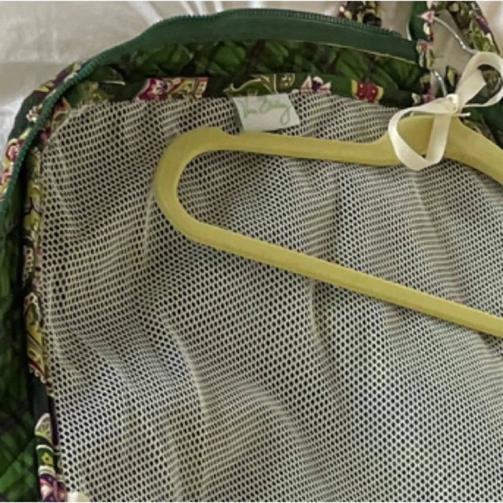 Vera Bradley Green Paisley Garment Bag
